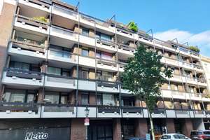 Szeneviertel Unterbilk - 2-Zimmer-Wohnung mit zwei Balkonen und Einzel-Garage