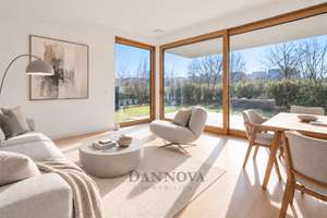 Exklusive Architektur 2-Zimmer-Gartenwohnung von Daniel Libeskind in Riedberg