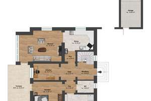 Raum für die ganze Familie – Gepflegtes Haus mit Pool,Kamin,Terrasse & großem Garten in bester Lage – Karlstraße 63, 4316 Mölkau, Leipzig – Vorschaubild 27