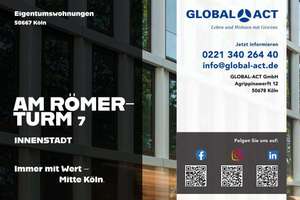 Seltene Innenstadt-Rarität!  4-Zimmer-Wohnung mit großer Terrasse nahe Ehrenstraße! WE 4 – Am Römerturm 7, 50667 Altstadt/Nord, Köln – Vorschaubild 17