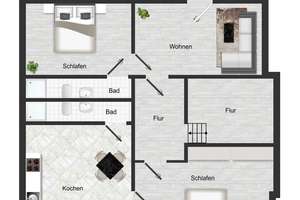 **Zentrale Lage, große Möglichkeiten: Wohnung mit riesigem Dachboden im Herzen  von Essen-Kettwig** – Die vollständige Adresse der Immobilie erhältst du vom Anbieter., 45219 Kettwig, Essen – Vorschaubild 19