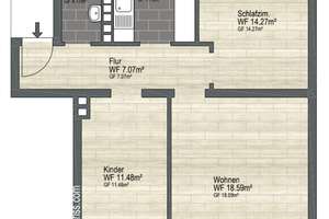 Zwischen Lister Meile und Eilenriede: Frisch sanierte 3 Zimmer Wohnung mit Balkon – Bödekerstraße 2, 30161 Oststadt, Hannover – Vorschaubild 9