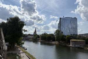Exklusive 1 Zimmer Wohnung mit Donau Dachterasse und Münsterblick in Neu-Ulm