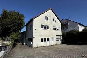 Spezielle Gewerbeimmobilie mit großer Lagerhalle und Büroräumen, darf als Wohnraum genutzt werden – Goethestraße 24, 70794 Filderstadt – Vorschaubild 1