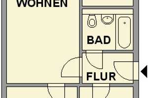 3-Raum-Wohnung mit Balkon zum Sofortbezug – Am Harthwald 26, 9123 Chemnitz – Vorschaubild 5