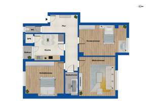 Charmante 3-Zimmer-Altbauwohnung – Wohnkomfort in zentraler Stuttgarter Lage – 70193 Vogelsang, Stuttgart – Vorschaubild 10