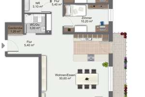 Luxuriöse 4-Zimmer-Traumwohnung mit Südbalkon in Toplage auf dem Ulmer Michelsberg – Die vollständige Adresse der Immobilie erhältst du vom Anbieter., 89075 Mitte, Ulm – Vorschaubild 19