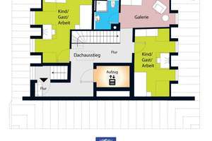 Exklusive Wohnung am Neumarkt! Große Dachterrasse, traumhafter Blick, Kamin, Lift! – Die vollständige Adresse der Immobilie erhältst du vom Anbieter., 1067 Innere Altstadt, Dresden – Vorschaubild 10