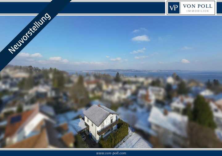 Sonniges Grundstück in Bestlage von Konstanz mit freistehendem EFH und Seesicht