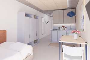 Zentral und komfortabel - vollmöblierte Neubauwohnung mit Balkon – Martin-Luther-Straße 2, 52062 Aachen – Vorschaubild 4
