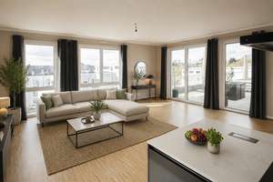 PENTHOUSE - LICHT. WEITE. PRIVATSPHÄRE – Die vollständige Adresse der Immobilie erhältst du vom Anbieter., 40627 Unterbach, Düsseldorf – Vorschaubild 2