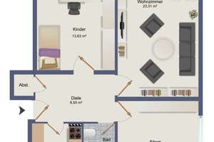 Provisionsfrei! 3-Zimmer-Wohnung in Schwachhausen-Riensberg – Klattenweg 5, 28213 Riensberg, Bremen – Vorschaubild 20