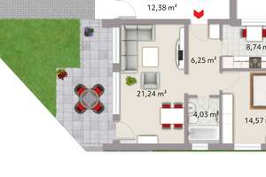 Attraktive ETW | Großzügiger Balkon + PKW-Stellplatz | Bochum Langendreer, Zentrale Lage – Die vollständige Adresse der Immobilie erhältst du vom Anbieter., 44892 Langendreer, Bochum – Vorschaubild 2