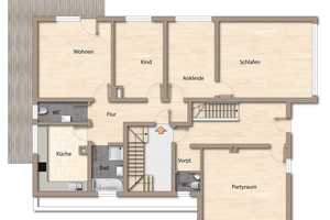 Natur & Stadt vereint - Wohnhaus am Naturschutzgebiet mit Option auf ein angrenzendes Baugrundstück – Baden-Baden – Vorschaubild 13