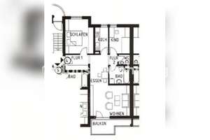 Tauschwohnung: Suche 2 Raum Wohnung Biete 3 Raum Wohnung