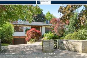 Zeitlos schöner Architekten-Bungalow mit Charakter und Gartenidylle