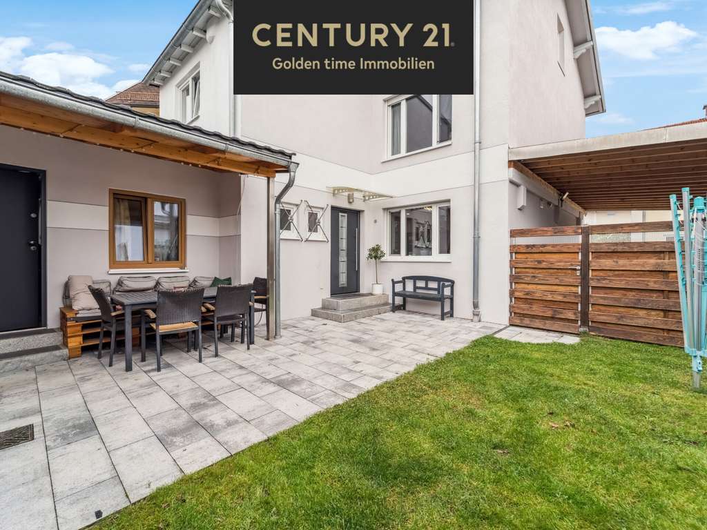 Immobilie in Altötting - Doppelhaushälfte mit viel Platz, Terrasse und Carport – zentral und dennoch ruhig in Altötting - Bild 0