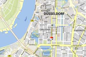 Repräsentative, hochwertige 
3 Zimmer-Wohnung 
mit großer Dachterrasse im Herzen Düsseldorfs. – Die vollständige Adresse der Immobilie erhältst du vom Anbieter., 40213 Stadtmitte, Düsseldorf – Vorschaubild 2
