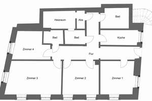 4-Zimmer-Wohnung in der Heidelberger Altstadt mit kleinem Garten – Klingenteichstraße 5, 69117 Altstadt, Heidelberg – Vorschaubild 18