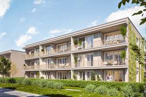Kompaktes 1-Zi-Apartment mit Duschbad u. Süd-West-Balkon – Schmetterlingsstraße 1, 85551 Kirchheim bei München – Vorschaubild 2