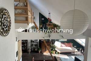 Tauschwohnung: Sonnige Dachgeschoss-Wohnung in Kreuzberg