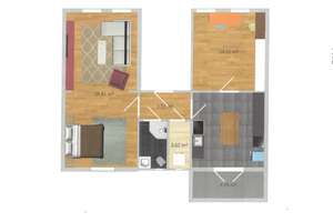 Helle 2-Zimmer-Wohnung mit Balkon – Die vollständige Adresse der Immobilie erhältst du vom Anbieter., 40599 Hassels, Düsseldorf – Vorschaubild 13