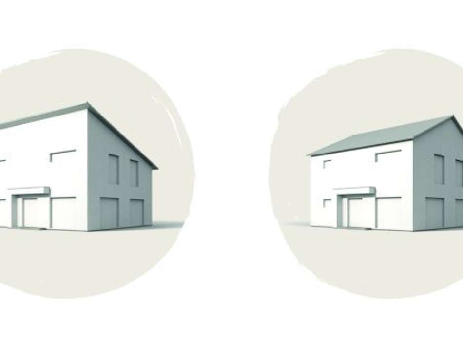 Moderne Architektur-Vielfalt