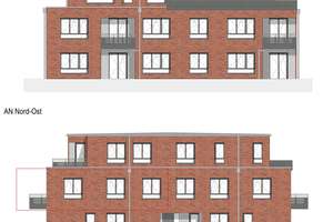 Ihre Neubau 3-Zimmer-Wohnung im 1. OG im KfW 40 Standard - Wohnquartier "Zum Roten Berge" – Die vollständige Adresse der Immobilie erhältst du vom Anbieter., 48165 Hiltrup-Mitte, Münster – Vorschaubild 2