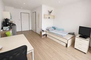 1-Zimmer Studentenapartment, möbeliert, Einbauküche, im Univiertel – Die vollständige Adresse der Immobilie erhältst du vom Anbieter., 86159 Universitätsviertel, Augsburg – Vorschaubild 3