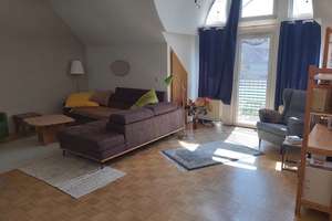 Lichtdurchflutete Dachgeschosswohnung mit Charme & Balkon in Spielstraße in Innenstadtnähe – Waterloostr. 5, 65195 Westend / Bleichstraße, Wiesbaden – Vorschaubild 4
