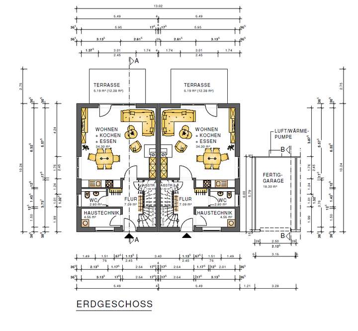 Grundriss Erdgeschoss