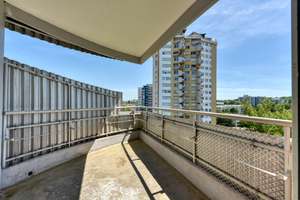 +++ 8.OG mit Fernblick & Süd/Ost-Balkon - bequem & altersgerecht - sanierungsbedürftig +++ – 70437 Rot, Stuttgart – Vorschaubild 2