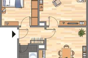 2-Zimmer-Wohnung in Dortmund – Goethestraße 57, 44147 Hafen, Dortmund – Vorschaubild 2