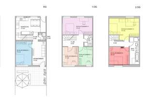 Wunderschönes WG-Zimmer (14m²) in neu saniertem Reihenhaus, 6er WG, ruhig+hell – Paul-Klee-strasse 48, 81477 Solln, München – Vorschaubild 10