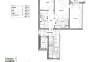 Ankommen und wohlfühlen – kleine 3-Zimmer-Wohnung für Singles oder 2 Personen mit Balkon in Berlin-M – Trusetaler Straße 90, 12687 Marzahn, Berlin – Vorschaubild 12