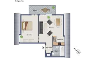 2-Zimmer Wohnung auch zur Kapitalanlage – Die vollständige Adresse der Immobilie erhältst du vom Anbieter., 70599 Plieningen (Ortsteil), Stuttgart – Vorschaubild 10