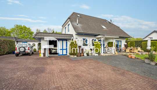 Bild von Hamburg - Moorfleet | Charmantes Einfamilienhaus in direkter Elbnähe mit Wintergarten und Pool