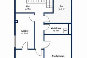 Falkenstein Living – großzügige Townhouse-Maisonette mit Dachterrasse – Die vollständige Adresse der Immobilie erhältst du vom Anbieter., 22559 Rissen, Hamburg – Vorschaubild 18