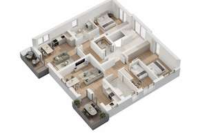 Komfortabel wohnen im Neubau – 3 Zimmer mit Loggia – Seeshaupter Straße 4, 81476 Forstenried, München – Vorschaubild 3