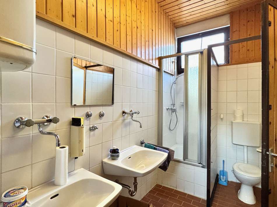 Sanitärbereich Werkstatt