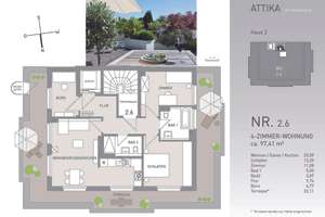 Exklusive Attika 3,5-Zimmer-Wohnung mit Terrasse – 79108 Zähringen, Freiburg im Breisgau – Vorschaubild 5