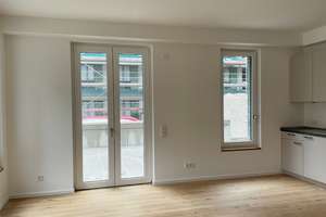 Terrassenwohnung im Neubau: 2 Zimmer mit viel Platz, Einbauküche, Parkett,Tageslichtbad, Abstellraum – Hildesheimer Straße 442, 30519 Wülfel, Hannover – Vorschaubild 5