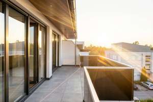 Urban verbunden. Naturnah zuhause. – Exklusives 4 Zimmer Penthouse im Wohnquartier Grüner Bogen