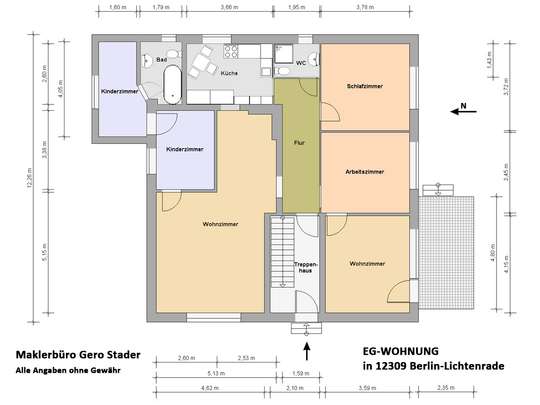 120m² Wohnung inkl. Garten, Terrasse und Garage in einem 2-Familienhaus - Bild 25