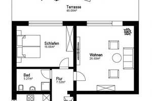 Attraktive 2-Zimmer-Wohnung mit XXL-Terrasse in unmittelbarer Nähe zum Stadtpark zu verkaufen! – Lübeck – Vorschaubild 3