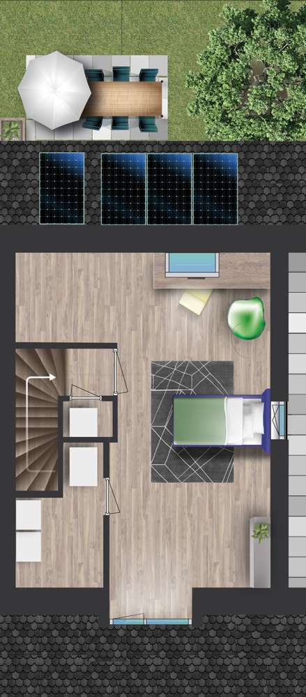 Grundriss Dachgeschoss