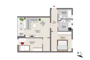 Stilvoll saniert im Denkmal – 3 Zimmer mit Charme & optimalem Grundriss – Die vollständige Adresse der Immobilie erhältst du vom Anbieter., 81677 Parkstadt, München – Vorschaubild 10