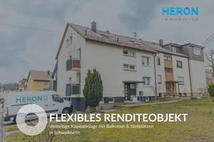 FLEXIBLES RENDITEOBJEKT – Vielseitige Kapitalanlage mit Balkonen & Stellplätzen in Schwaikheim – Die vollständige Adresse der Immobilie erhältst du vom Anbieter., 71409 Schwaikheim – Vorschaubild 1