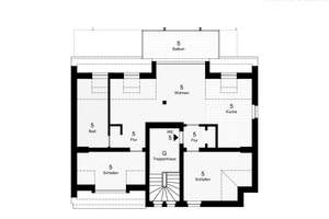 Charmante DG-Wohnung mit Balkon in saniertem Altbau – Sportstraße 3, 40547 Lörick, Düsseldorf – Vorschaubild 9