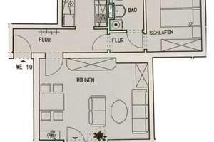 Schön geschnittene Singlewohnung - mit Balkon! – Sachsenring 41, 9127 Gablenz, Chemnitz – Vorschaubild 5